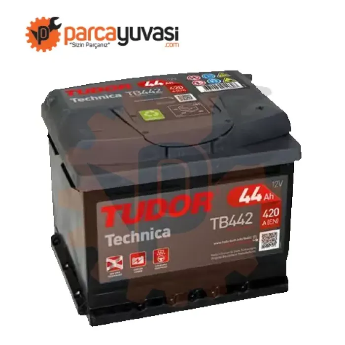 Aku 12V 44 Ah 420A LB1 (207×175×175) Alcak | TUDOR TB442 | OEM 55176512