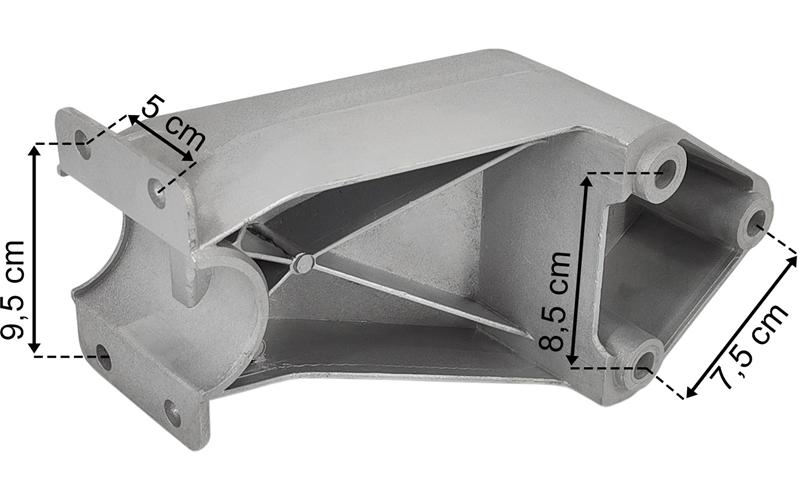 Çamurluk Bağlantı Takozu DAF XF95, 105, 106 | OEM 1317224