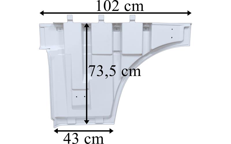 Kapı Altı DAF Xf 105 Sağ | OEM 1295620