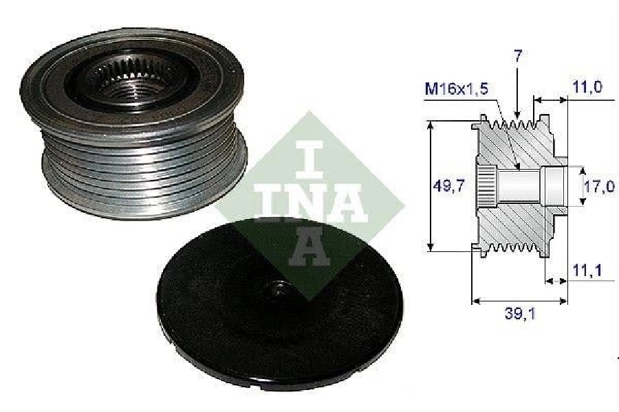 Alternatör Kasnak M Benz E320 CDI - W211 Kasa 91291 535008410 F-2361 | OEM PRS-SH-008410