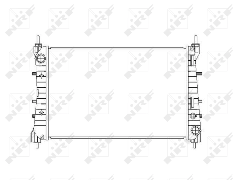 Motor Radyatoru (621X395X26) Linea 1,3 Multijet 07-> | NRF 54503 | OEM 51785217