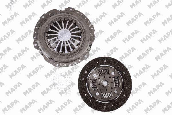 Debriyaj Seti Rulmansiz Vectra C - Astra G 1,6 16V 01> Z16XE (E,No: 621237709) | MAPA 012200 609 | OEM 1606209