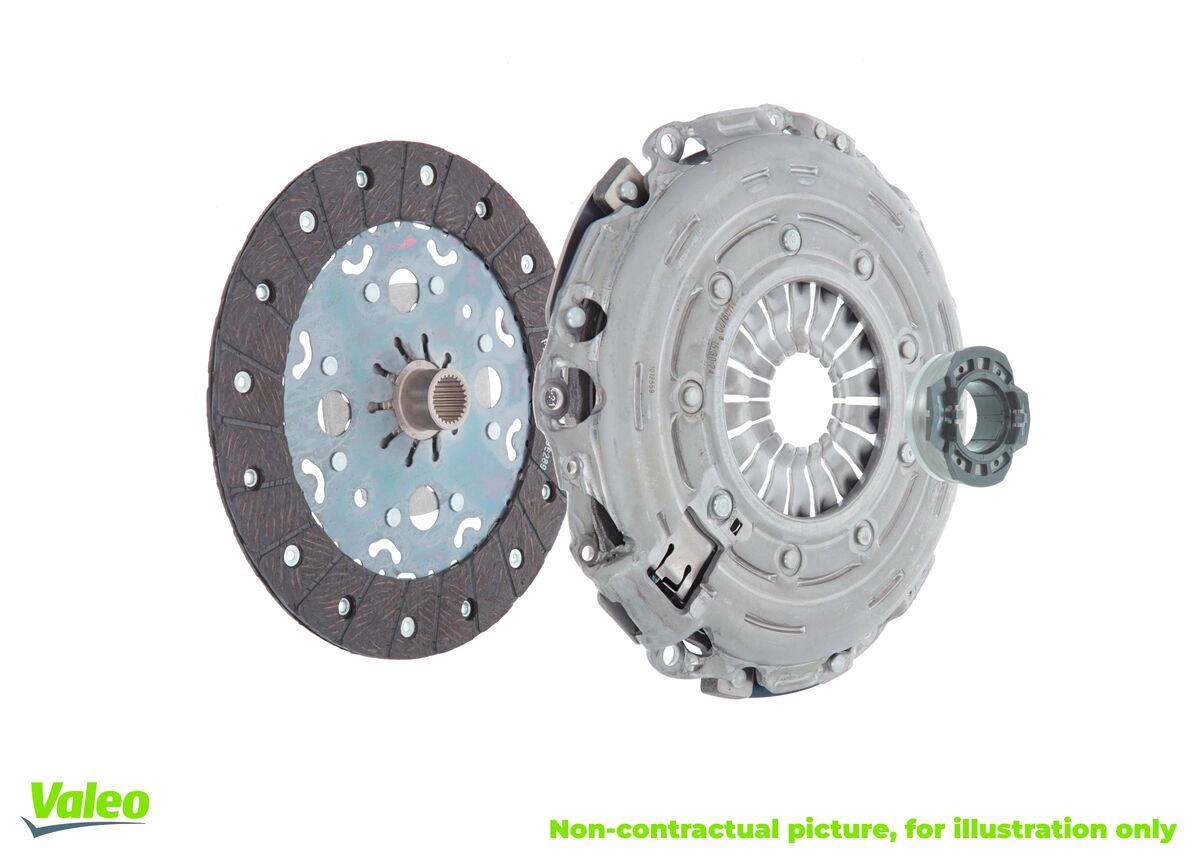 Debriyaj Seti 6 Ileri Rulmanli Combo E 19> D15DT A16DT - B16DT / 308 - 2008 - 3008 - 5008 - Rifter 1.5 - 1.6 BLUEHDI Toyota Proace City 1.5 D4D | VALEO 828581 | OEM 1619230180 1619230180 1610211580 1610211580
