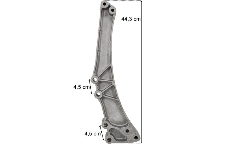 Basamak Bağlantı Braketi Ön Sol TGX Euro 6 | OEM 81615110023