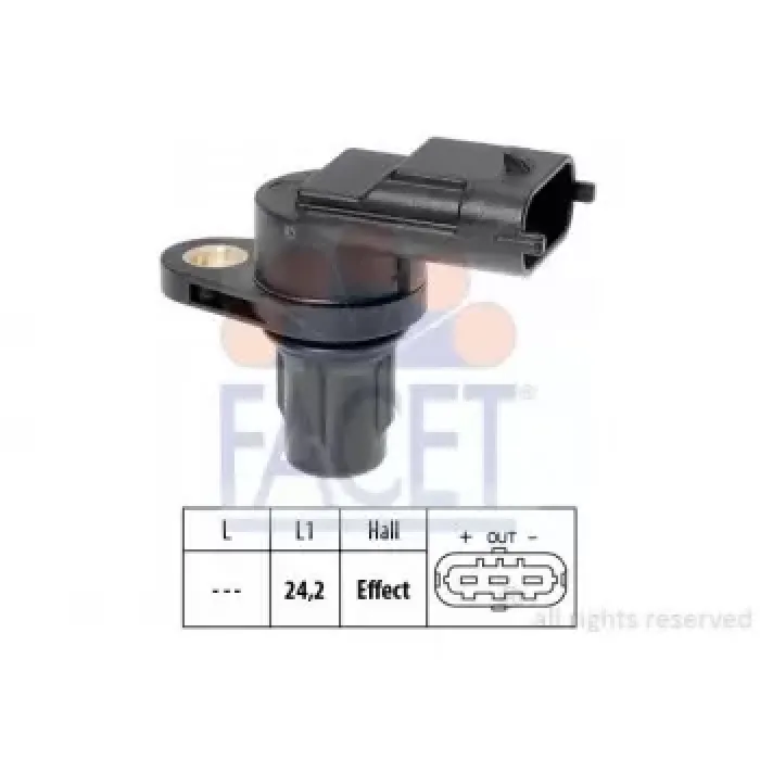 Krank Mil Konum Sensoru Daily 3 4 5 6 99> F1C Ducato Boxer Jumper (F1C) Fuso Canter Tfa 12> EURO5 | FACET 9.0361 | OEM 504048261 MK667126 A6519050600