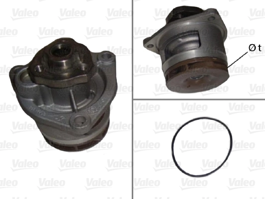 Devirdaim Su Pompasi X20DTH Y20DTH Vectra B Astra G Vectra C Zafira | VALEO 506657 | OEM 1334117 1334117 93182043 6334040 93182043 6334040