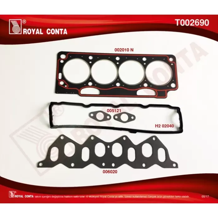 Motor Ust Takim Contasi R11 Flash R21 1.7 (Kecesiz) | ROYAL T002690 | OEM 33420621 33420621 7701463110 7701465227 7701463110 7701465227