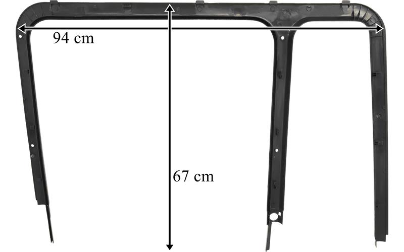 Kapı M Plastiği 19.423 Sağ | OEM 81626300048