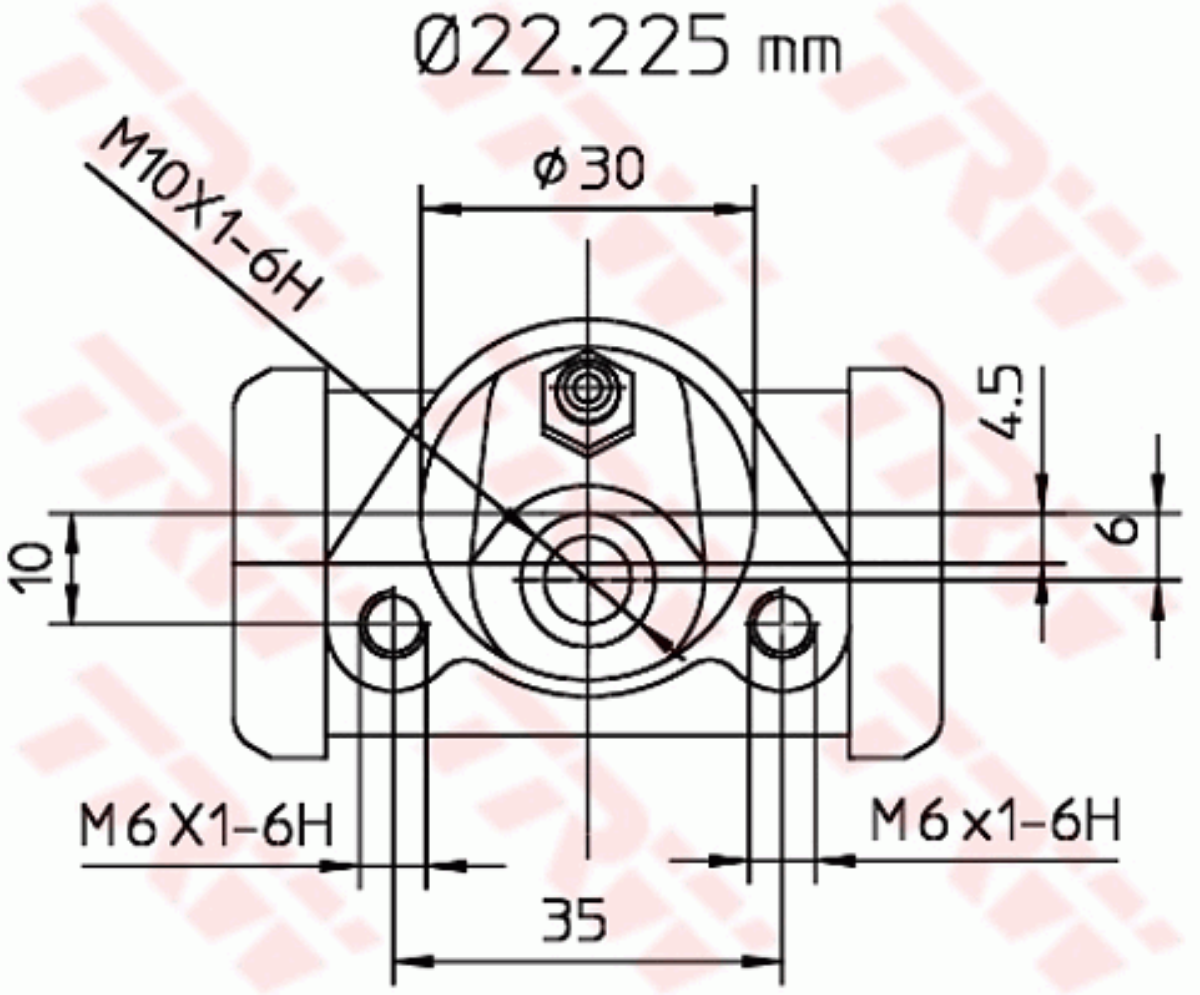 Tekerlek Fren Silindiri (Fren Tertibatı) | OEM 1H0611053A