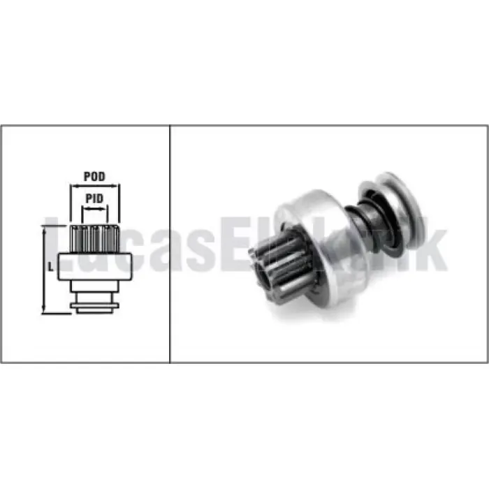 Mars Dislisi Bosch Tip 9 Dis Mercedes 302 Otobüs Kamyon Volvo Yavuz Seat Cordoba Ibiza Lamborghini Khd Allis Iveco (Dipten Tam Freze / Dwa 32423 / 15492 / 2006209492 | LUCAS SDR1002 | OEM