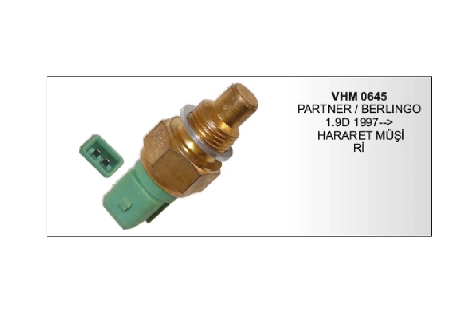 Partner, Berlingo 1,9D 1997 ve sonrası Hararet Musuru | OEM VHM0645