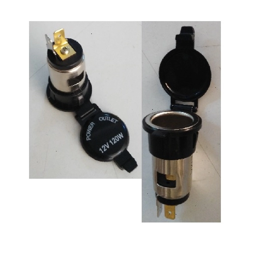 Çakmak Yuvası 12V 120W Üniversal Kapaklı | OEM 07366