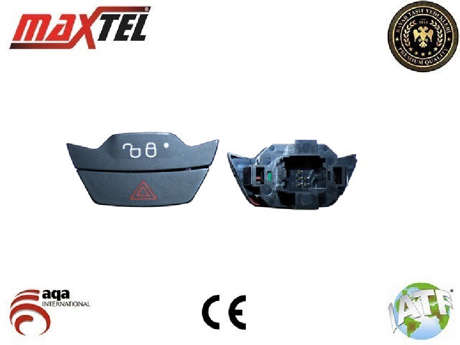 Dörtlü Flaşör Anahtarı Ford Courier-Fiesta Dörtlü Flaşer, Kapı Kilit Anahtar 5 Pin | OEM 16202353