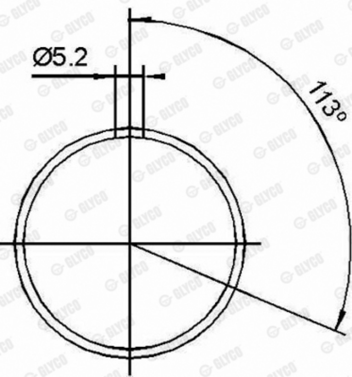 Piston Kol Burcu Volvo Td60-Td61 | OEM 465816