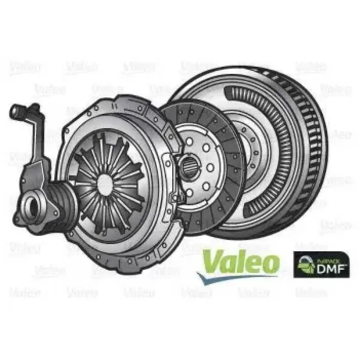 Volanli Debriyaj Seti (Kit 4P) Transporter T5 2,5TDI Axd 03-09 | VALEO 837321 | OEM 070105266Q