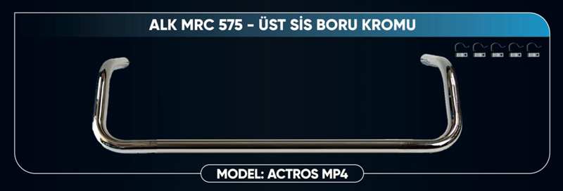 Mercedes Actros MP4 Tavan Sis Demir