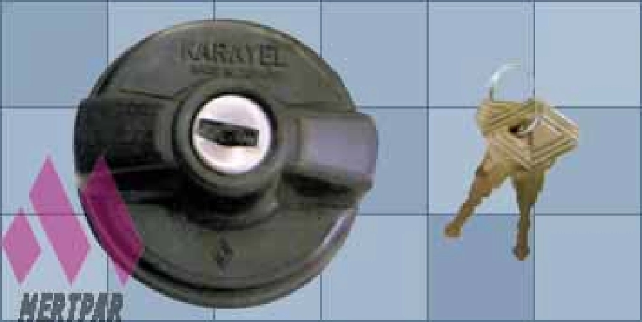 Depo Kapağı Plastik Siyah - Renault 9 | OEM 07909010