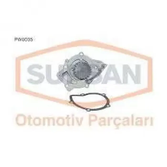 Devirdaim Su Pompasi Boxer II Jumper II DW12UTED (2.2HDI 8V) / (03 06) C5 II P407 P508 P307 P308 C8 Expert III Jumpy III Scudo III DW10BTED4 (2.0 16V)) Smax 10> Focus II 09>11 2.0 TDCI Mondeo 07> 2.0TDCI | SUPSAN PW0035 | OEM 3M5Q 8591 EA 1609402180