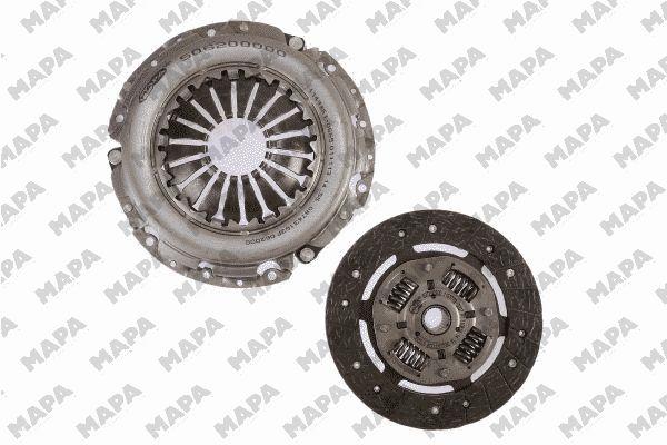 Debriyaj Seti Rulmansiz Scenic II Laguna II 1,6 16V | MAPA 014200 409 | OEM 7701475246
