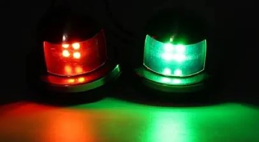 İskele Sancak Lamba Marin LED'li Yeşil | OEM OND-4550LY