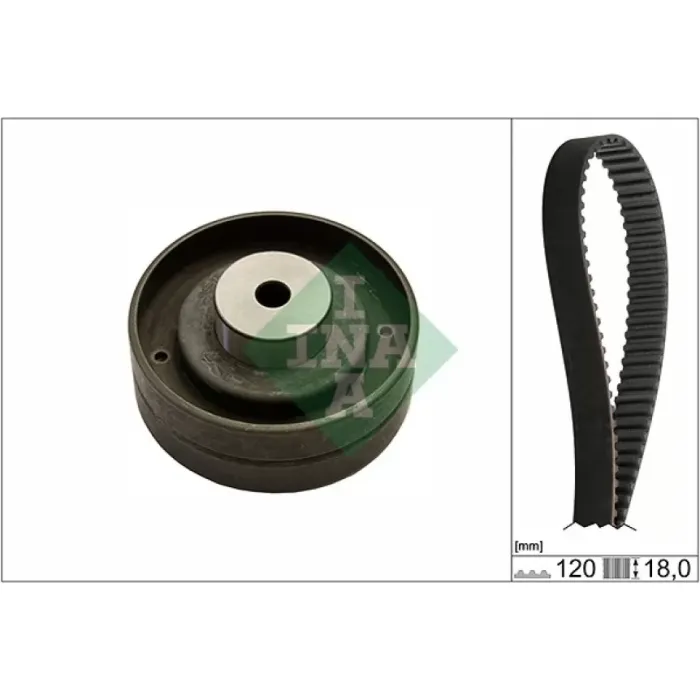 Triger Seti A80/90/100/200 Passat 87>94 2.0 2.1 2.2 Jt Js Nf | INA 530015110 | OEM 069109243B