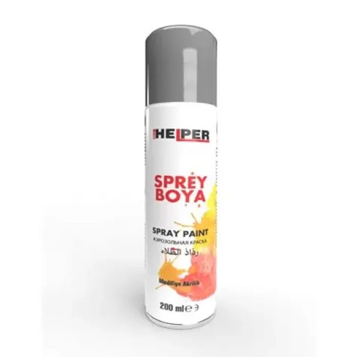 Helper Sprey Boya Ral 9006 Metalik Gri 200 Ml | MXS HEB191107