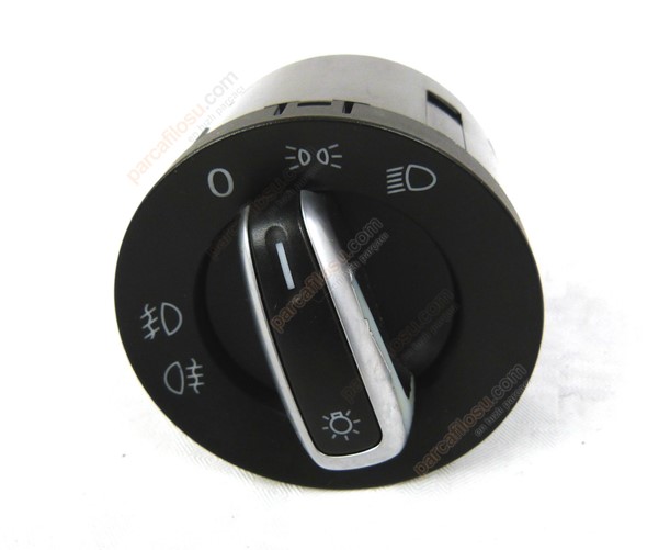 Far Acma Kapama Anahtari (Krom) Caddy III T6 Amarok Beetle Golf V VI Jetta Scirocco Sharan Tiguan Alhambra 03>16 | AEM30 0465 | OEM 3C8941431C