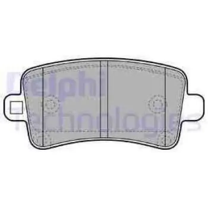Arka Fren Balatasi Insignia A 08>17 Saab 9.5 10> Malibu 2.0D 2.4 12> (16 Inc Jant | DELPHI LP2084 | OEM 39021482-1605319-13237766-13343450