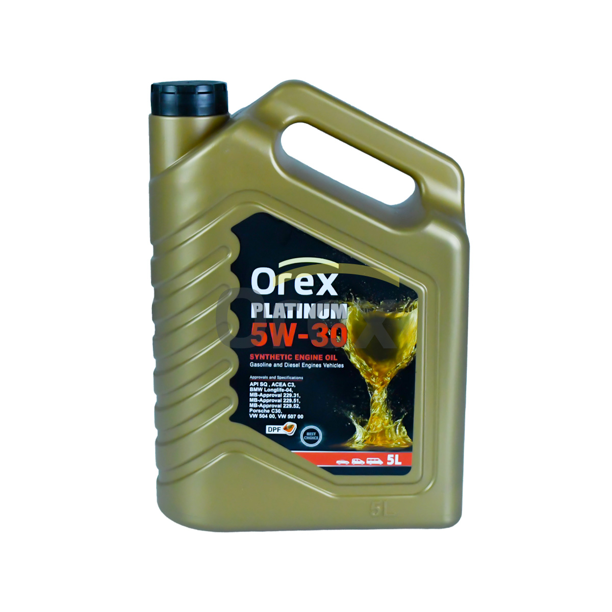 Platinum Engine Oil 5W-30 Sq, Cf DPF Tam Sentetık 5 Lt (Koli 4 Adet) GTİP:2710.1981.0000