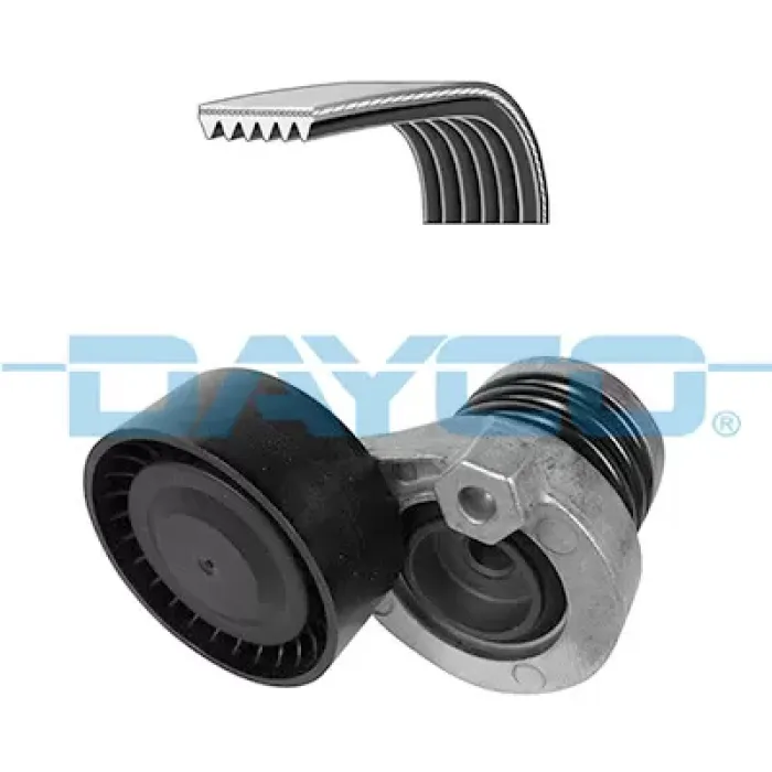 Kanalli Kayis Seti Mercedes (OM607) W176 12>18 W246 13>18 Citan 415 13> C117 13>18 W177 18> , Renault Megane Talisman Kadjar Clio 5 1.5 Dci K9K | DAYCO KPV224 | OEM A6072000100 A0039935196