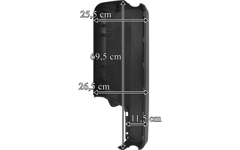 Ayna Arka Kapağı Actros MP4, Arocs Sol (Büyük) | OEM 9608110607