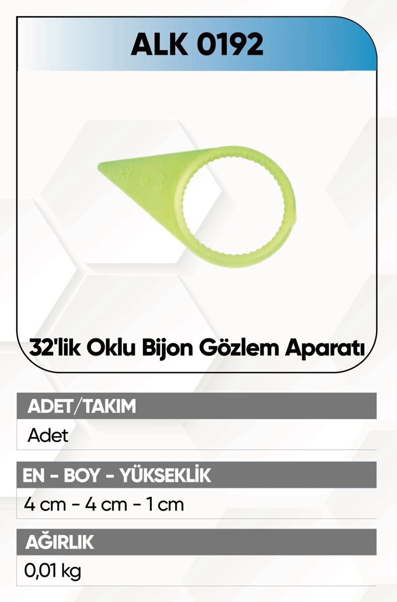 Alkotek Bijon Gözlem Aparatı Oklu