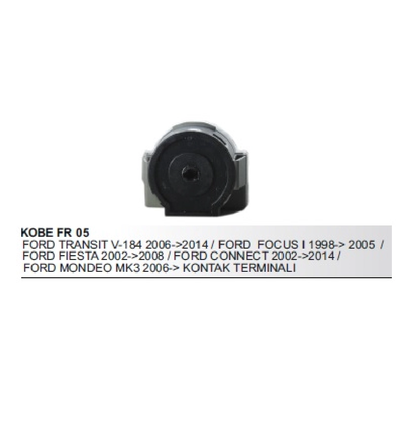 Kontak Terminali Ford V184, Fiesta, Connect, Mondeo, Focus, Transit | OEM 00244