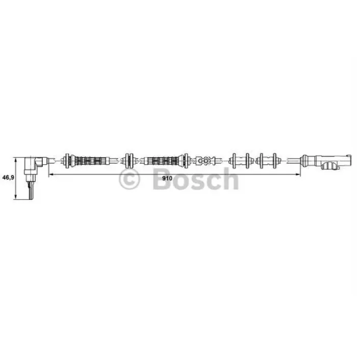 Hiz Sensoru Panda 1.2 1.3 JTD | BOSCH 0265007448 | OEM 51718056