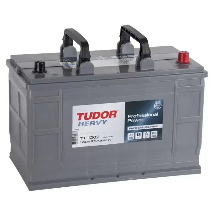 Aku 12V 120 Ah 870A D02 (349 10 175×235 ) Power Pro ( Tam Kapali Bakimsiz ) | TUDOR TF1202