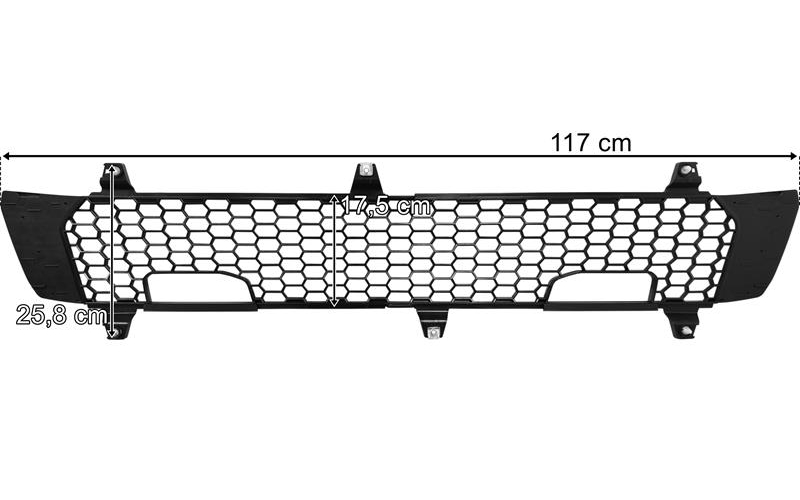 Ön Üst Panjur Orta Izgara 7 Seri | OEM 2307671