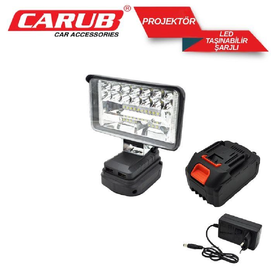 LED Projektör Taşınabilir Şarjlı | OEM BR4500220