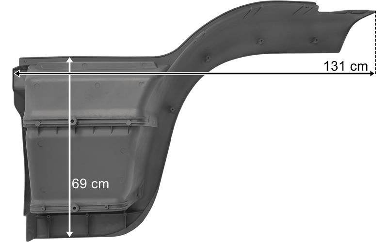 Basamak İveco Tector İnce Yanak Sağ | OEM 504054942