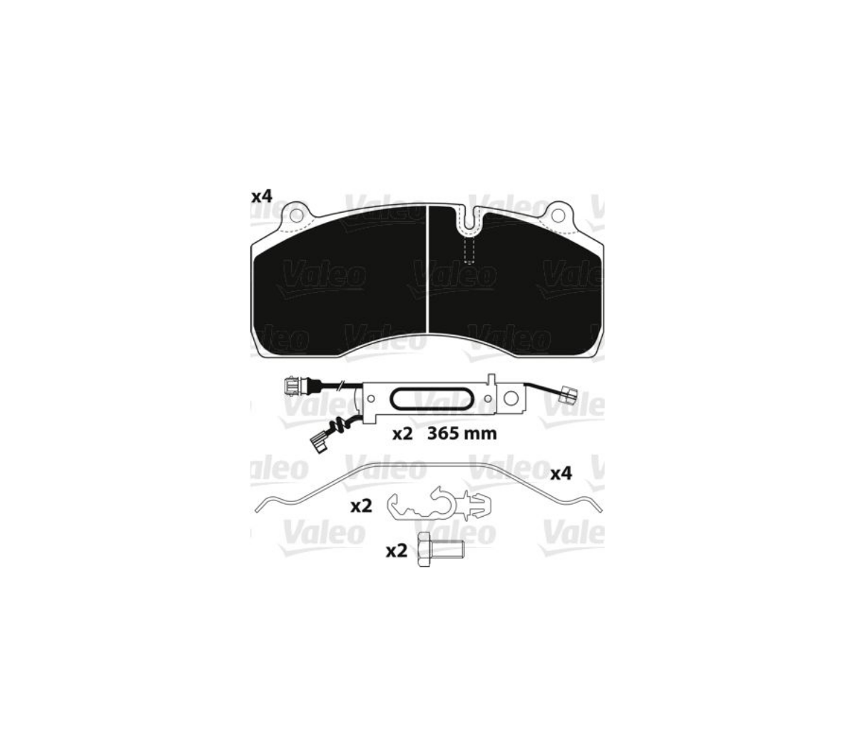 Fren Balatasi Renault Midlum DXI | OEM 5001866914