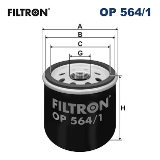 Yag Filtresi Chevrolet Spark (M300) Aveo (T250 T255) 1.2 1.0 | FILTRON OP 564/1 | OEM 96475855 96475855 96985730 25181616 96985730 25181616