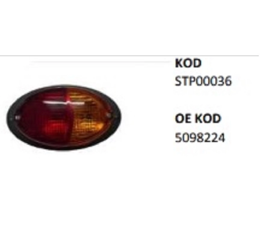 New Holland Td Model-Erkunt Stop Lamba 5098224 | OEM 00036