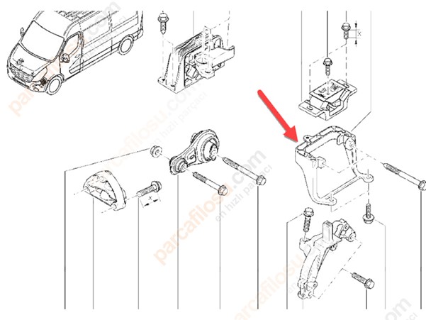 Motor Takozu Master 3 | MAIS 112225095R | OEM 112225095R 8200675165