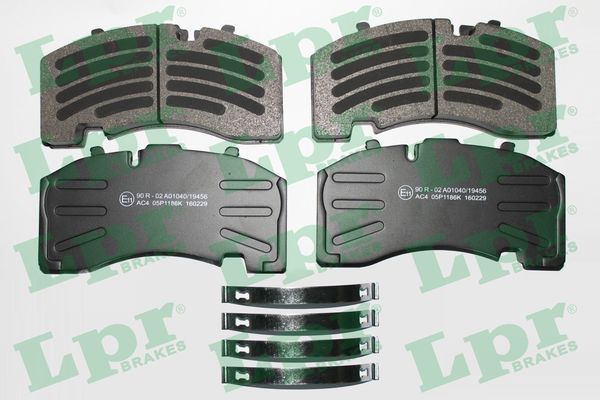 Disk Fren Balatasi Bpw SB4309 22.5 | VALEO 883109 | OEM 0980106440 0509290060 509290080 509290230 980106950 980107260 980107261 980108160 29171 29271 29308