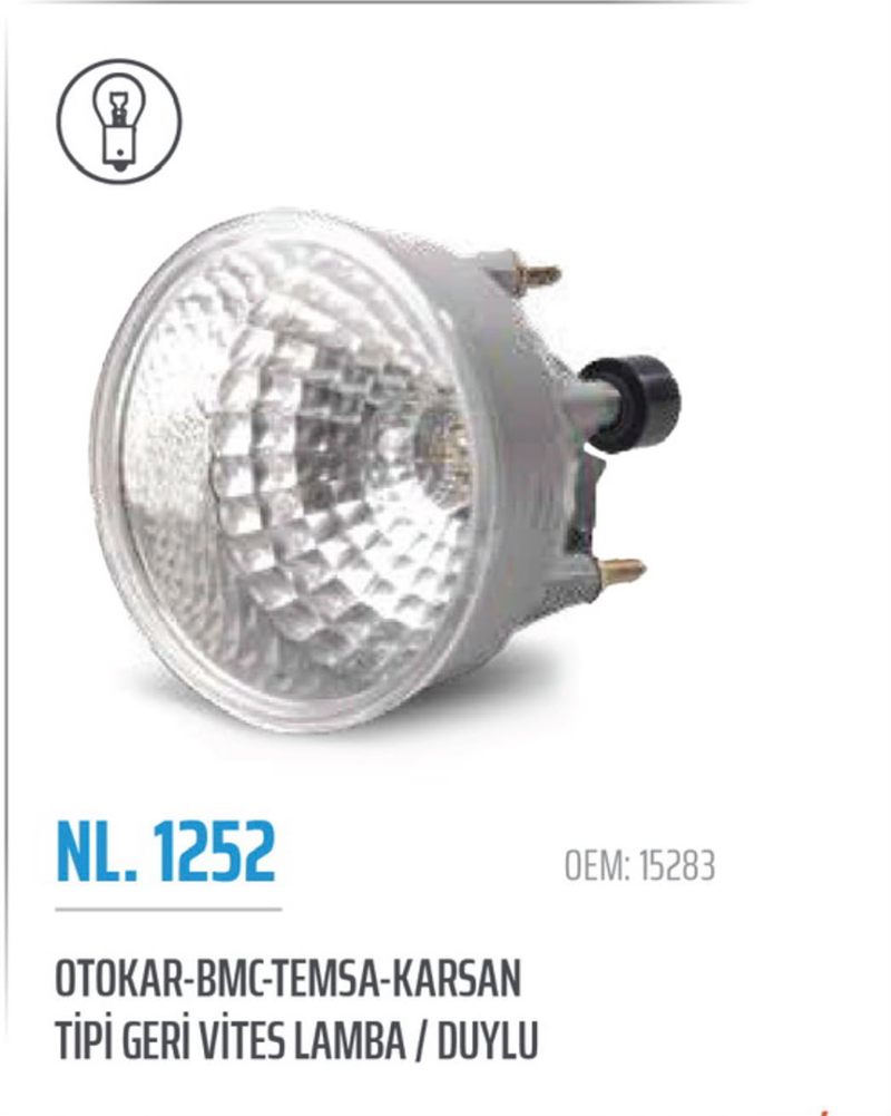 Otokar Bmc Temsa Karsan Tipi Geri Vistes Lamba, Duylu