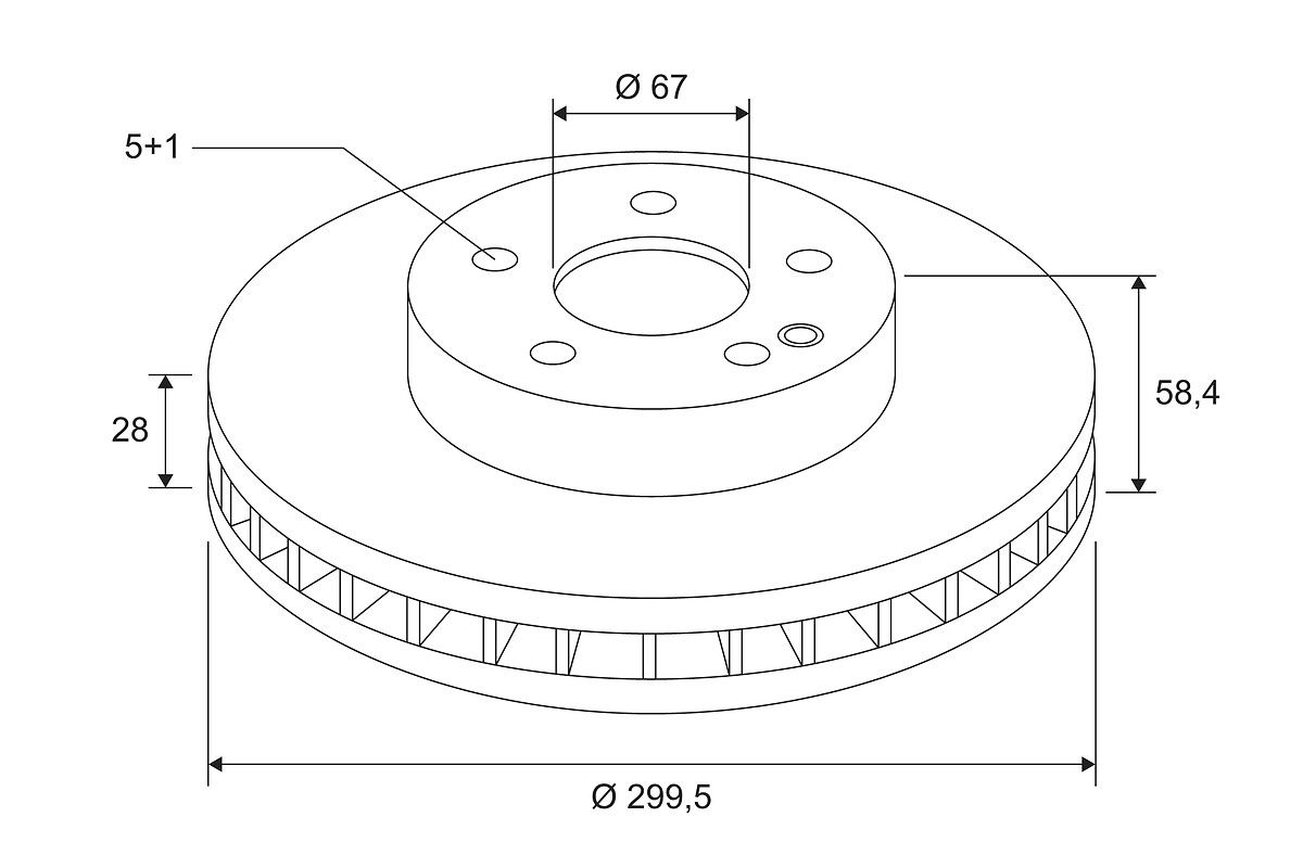 Fren Diski On Viano W639 03> Vito W639 03> V-Class W447 14> Vito W447 14> | VALEO 186890 | OEM A6394210012