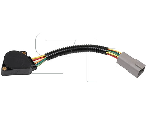 Gaz Pedal Sensörü (6 Fisli) Diktörgen Tip - Volvo / Fh - FH12 Serisi | WAGENBURG 702165 | OEM 20715967 20715697 20893518