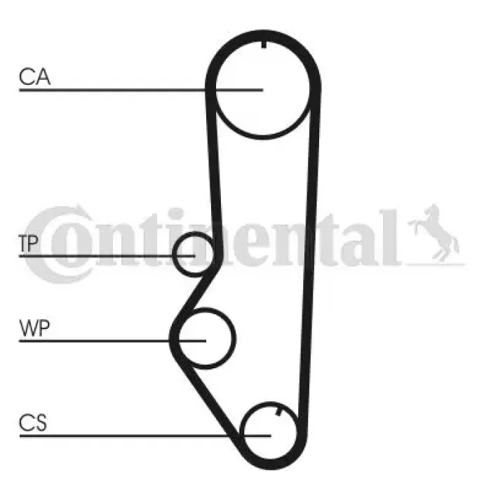 Eksantrik Kayisi (097X198) Fiesta (83 96) Escort (85 95) 1.4 / 1.6 8V Orion 1.4 1.6 8V (83 93) CT690 | CONTI CT690 | OEM 81SM 6268 HE 1653887