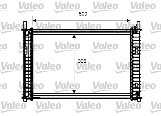 Motor Su Radyatoru Fiesta 1.25 - 1.4 TDCI 01>08 Mazda II 1.4CD Manuel | VALEO 734274 | OEM 4S6H 8005 CA 1325830 1325830