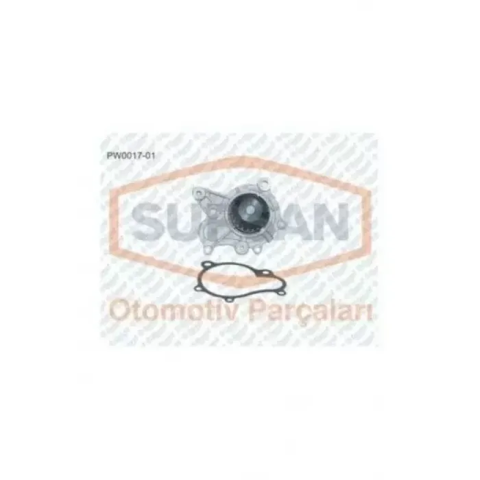 Devirdaim Accent 03 05 Dizel Getz 03 06 Dizel 3 Silindir Sportage 04> Tucson 2,0 CRDI | SUPSAN PW0017-01 | OEM 2510027000