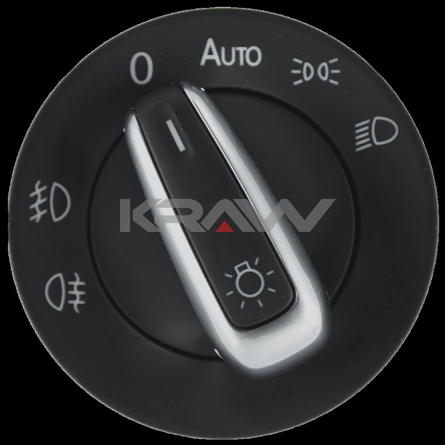 Far Açma Kapama Anahtarı (Krom Otomatık) Caddy 3 T6 Amarok Beetle Golf V 6 Jetta Scırocco Sharan | OEM AN-467